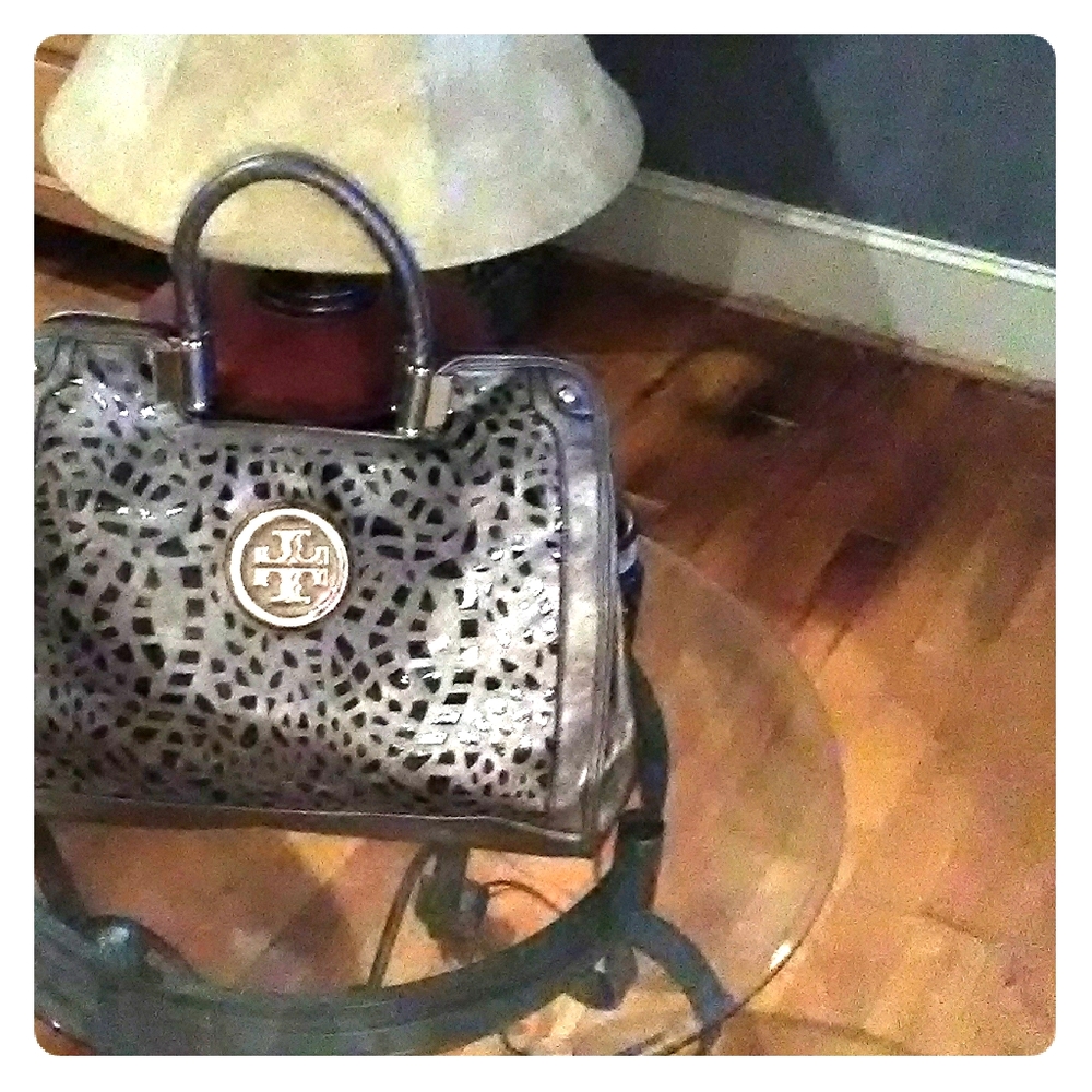 Tory Burch Vintage Premium Designer Tote Handbag